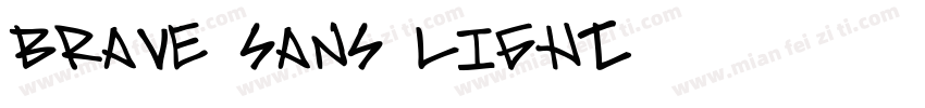 Brave Sans Light字体转换